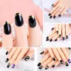 Nageldekoration Nail Art Tips Dekal Nail Art Form Fringe Guides Dekal Gör det själv fransk manikyr Gratis frakt