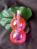 Multicolor gourd acrylic hoses glass bongs accessories Glass Smoking Pipes colorful mini multi-colors Hand Pipes Best Spoon glas