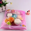 Hot10pcs/lot Squishies Spielzeug Langsam steigende Squishy Regenbogen Süßigkeiten Eis Kuchen Brot Erdbeerbrot Charm Phone Straps Soft Fruit Toys