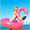 90 cm Flamingo Swim Ring Floating Swim Pool Toy Water Sport Chilldren Animal Ride Air Swan Madrass3431672