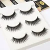3D Hair Soft False Eyelashes Beauty 0.5-1cm Full Strip Lashes Natural Long Extensions with Transparent Plastic