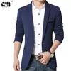 Atacado- 2017 nova primavera e outono fino casual homens blazer algodão slim inglaterra terno blaser masculino masculino jaqueta masculino blazer homens tamanho m-5xl