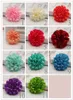 Faveur de mariage boîte à bonbons ruban fleurs boîte-cadeau faveurs de fête fleur décorative DIA 1.96 pouces 100 PC pack par lot