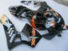 Molde de injeção 100% apto para Honda CBR600RR 05 06 conjunto de carenagem preto brilhante CBR600RR 2005 2006 OT24