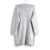 Winter Cardigan voor Dames Casual Mode Solid Dames Warm Gebreide Vesten O Neck Lange Mouw Lange Sweaters Uitloper