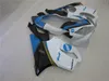 ABS plastic fairing kit for Honda CBR600 f4I 04 05 06 07 blue white black fairings set CBR600F4I 2004-2007 OT10