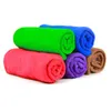 Kennels & Pens Wholesale- 70*30cm Fast Drying Pet Grooming Microfiber Towel Products For Dog Cat Color Send At Random1XQ1451