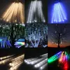 UMlight1688 20Sets 160pcs NASTALE LIGHCA LED STRIPS LED Tubo di pioggia di Natale 20 30 cm Meteoor doccia Tubi di luce pioggia eu plug US US