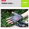 Mode Kvinnor Cykla handskar 2017 MTB Fitness Kvinna Sport Full Finger Polyester Bike Gloves Utomhus Mountain Road Cykelhandskar Bästa