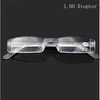 Hot Clear Rimless Reading Glasses Metal Temple 1.00 a 4.00 Dioptrías nm2 envío gratis