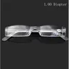 Hot Clear Lunettes de lecture sans monture Metal Temple 1.00 à 4.00 Diopter nm2 livraison gratuite