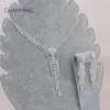 Necklaces for women and earrings 2 pcs Bridal jewelry sets Imitation jewellery charms style New fashion jewelry Whole s 2574790