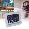 Freeshipping Weather Station Indooroutdoor Termometer fuktighet Hög noggrannhet Digital trådlös färgdisplay med bruksanvisning