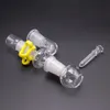 Partihandel Reclaim Catcher Adapter Set Glass Drop Down Man till Female 14mm 18mm Domeless Nails Keck Clip for Hosahs Dab Oil Rigs Bong