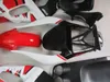 Bodywork Plastic Fairings för Yamaha YZF R6 98 99 00 01 02 Red White Black Fairing Kit YZFR6 1998-2002 OT34