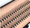 60 sztuk Rzęsy Profesjonalny Makeup Indywidualne Klaster Eye Lashes Grafting Fake False Eyelashes 2ids Nowa Darmowa Wysyłka