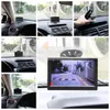 DIYKIT 5inch 자동차 모니터 Rearview 모니터 + 방수 주차 레이더 센서 자동차 카메라 후면보기 카메라 주차 시스템 키트