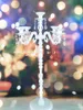 vijf armen wit Crystal Candelabras for1177 Home, Wedding en Chrimas Day Decoration