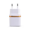 Certification CE / ROHS Chargeur mural Adaptateur de voyage 5V 2A 2 ports Prise domestique pour Samsung Galaxy S4 S6 S5 LG HTC Huawei True Full 2A US EU Plug