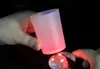 Nocne światła światła LED Flashing Butelka 3M Sticker Cup Mub Coaster Cup Mat na wakacyjne kluby barowe