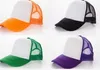 Trucker Baseball Golf Mesh Cap Blank Unisex Classic Designer Hat Snapbacks Polyester Vintage för män Volunteers Fashion Cap DHL Gratis