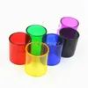 Replacement Glass Tube Colorful Replacable Caps Sleeve Tube for TFV8 Big BABY Coil RBA Tank Atomizers