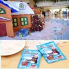 Instant Artificial Magic Snow Powder Fluffy Absorbant Jul Bröllopsdekorationer Fake Snow Powder White