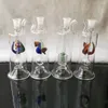 Quality 37 # Water Filtration Glass Hookah Smoking Pipe Glass Pipe Water Pipe Shisha Fashion Popular pattern New style Hot Selling