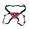 New Pimk Pu Bondage Straps Harness Bondage Strap na cueca de alça para fetiche lésbica Toys7318295