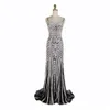 Spaghetti Vneck cheap Sheath evening Champagne New Party dress dubai african dresses beadings backless Dark Navy formal dress 2012313397