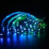 5V 30LEDs/m SK6812 RGB LED Strip light,30pixels/m 5050 SMD RGB Pixel LED Flexible Tape lamp,5M/Roll,Black PCB,Waterproof IP65