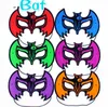 Bat Pumpkin Menselijk Skelet Maskers voor Halloween Party Children of Adult Holiday Party Mask 18G Cosplay Feestelijke feestartikelen