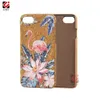 Ultra Slim Top-New Fashion Cell Phone Cases Cork Back Case Shell Explosion proof 2D Sublimation Print LOGO Pattern Shockproof For iPhone 6 7 8 Plus