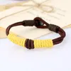 Gratis verzending Vintage Knit Blonde Paar Armband Lederen Armband FB393 Mix Bestel 20 stuks Veel Slap Snap Armbanden