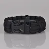 Paracord Armband Dekoration Survival Armband Paracord Armband Vandring Camping Travel Outdoors Gear Rope 23 cm Skull