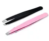 New Lady Eyebrow Tweezers Hair Removal Stainless Steel Beauty Slant Tip eyebrow clip Makeup Tool