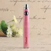 Vision eVod Twist VV Variabele spanning E Cig 510 Vape Batterij 650 900mAh eGo C UGO Spin met Micro USB Passthrough Charger Kabels