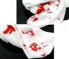 Scary Blood Stained Zombie Stockings Tights Cosplay Nurse Fancy Dress Blood Skeleton Stain Hosiery Thigh Long Socks white Festive supplies