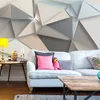 Custom Po Wall Paper 3D Modern TV Background Living Room Bedroom Abstract Art Wall Mural Geometric Wall Covering Wallpaper297m