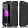 Custodia protettiva per tutto il corpo a 360 gradi di lusso all'ingrosso per iPhone 5 6 6s 7 Plus con custodia in vetro temperato Capa coque