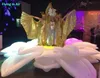 5m Dia Dancers Flower Parade Bride Inside Inflatable Flower for Stage/Performance/Wedding