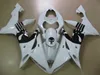 Injektionsgjutning Gratis Anpassa Fairings för Yamaha YZFR1 2004-2006 Vit Svart Fairing Kit YZF R1 04 05 06 OT15