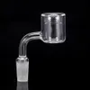 Nowy Quartz Thermal P Banger Paznokci 10mm 14mm 18mm Quartz Thermal Banger Paznokcie do szklanych rur wodnych DAB Oil Rigns Glass Bongs