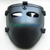 Mezza maschera Livello di minaccia NIJ IIIA, maschera tattica in kevlar per fermare proiettili da 9 mm, .44mag