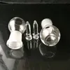 Fumo con testa a bolla da 14 mm, bong in vetro all'ingrosso, tubi dell'acqua in vetro con bruciatori a nafta, accessori per tubi del fumo