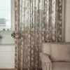 NORNE Modern Tulle Window Tende per soggiorno The Bedroom The Kitchen Cortina (rideaux) Leaves-Vine Lace Sheer Curtains Blinds Drappes