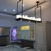 현대 케빈 레이 빌리 제단 펜던트 램프 원격 제어 LED 촛불 샹들리에 라이트 혁신 금속 복고풍 서스펜션 조명기구