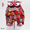 NOVO saco de 11 colorst estilo chinês Infantil saco de Snack linho Backpack bolsa da moeda estilo Folk pano