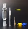 Voorraad Selling Micro NC Kit 10mm 14mm Titanium Tip Mini Glass Pipe Glass Bongs voor Water Rokende Pijpen