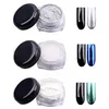 Nuovo Fashion Shinning Shinning Powder Chrome Effect Splendida Nail Art Dust Glitter 14pcs Lot 217O
